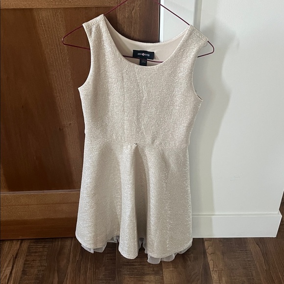 Amy Byer Cream Sleeveless Dress - Picture 1 of 2